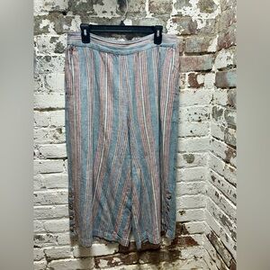 Madewell Women’s XL Striped Wide Leg Pants.